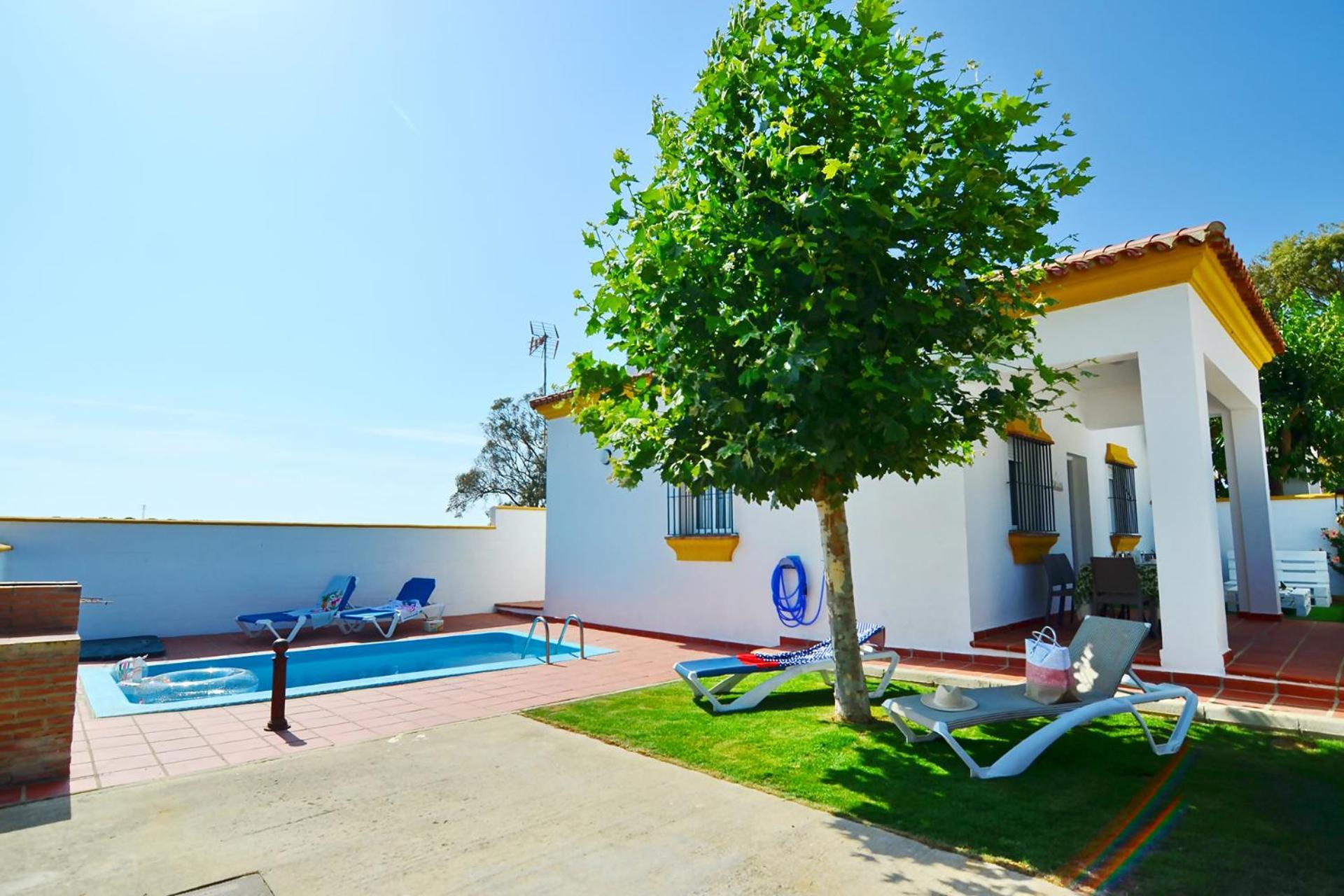 Chalet Chaparrillo Conil Alquileres Atardecer Cadice Esterno foto